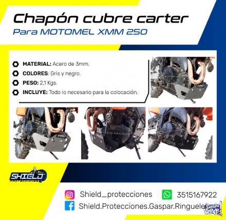 Chapon Cubre Carter Motomel Xmm 250 Shield®