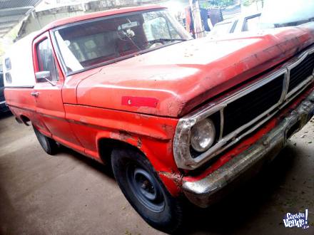 Ford F100 Mod. 1972 Motor Max-Econo Nafta-GNC Caja ZF 4ta