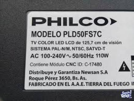 Reparacion de placa tv Philco PLD50FS7C