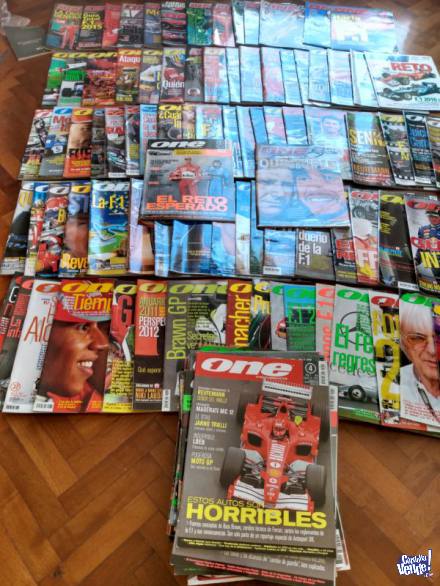 Revista One (F1) coleccción completa 2005-2018