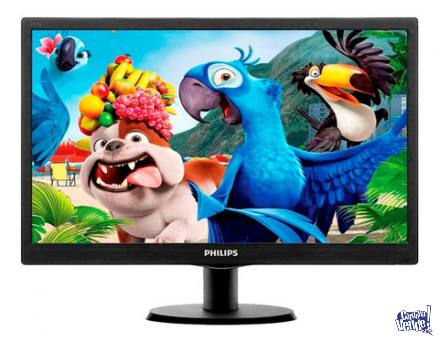 Monitor Philips V 243V5LHSB LCD 23.6 " negro 100V/240V en Argentina Vende