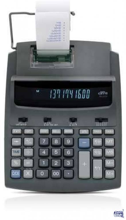 Calculadora con impresor ticket Cifra PR255T Térmica Gtía