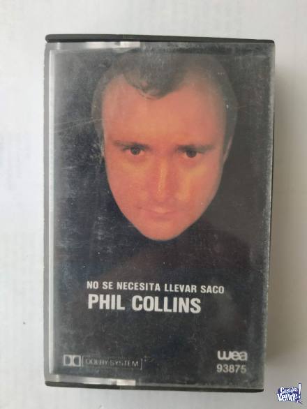 Cassette Phil Collins - No se necesita llevar saco en Argentina Vende