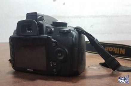 Camara Nikon D3200 con Lente 18/55 Impecable. 15mil Disparos