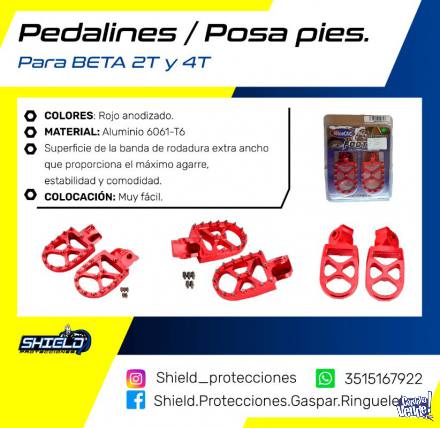 Pedalines Posapies Beta Rr 125-300-350-390-450-480-520