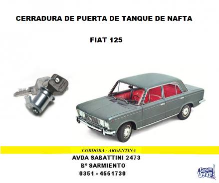 CERRADURA TANQUE NAFTA FIAT 125