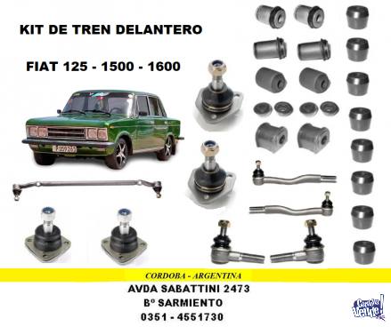 KIT DE TREN DELANTERO FIAT 125 - 1500 - 1600