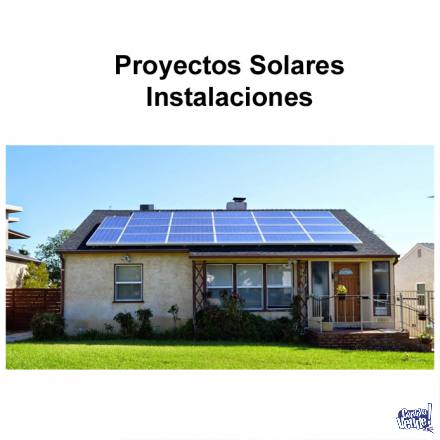 Instalación Sistema Solares - Diseños Proyectos - Venta en Argentina Vende