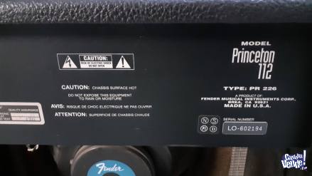 Amplificador Fender Princeton 112 USA 65w esc oferta raz