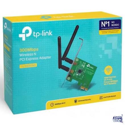 Placa de Red WiFi TP-Link TL-WN881ND - 300Mbps - PCI-E