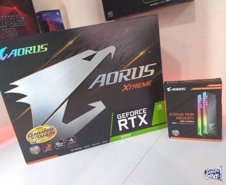 Gigabyte AORUS GeForce RTX 2070 Xtreme 8G Graphics Card en Argentina Vende