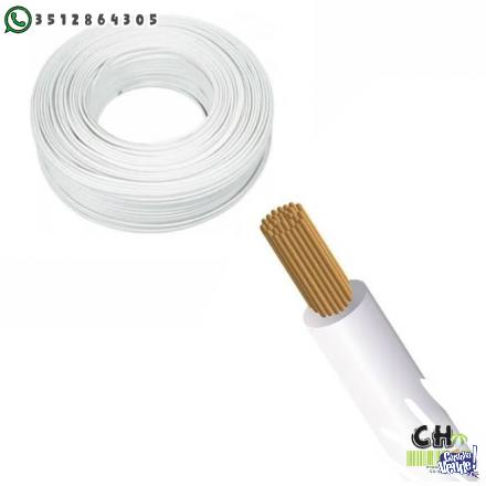 Cable 6 Mm Blanco 50 Metros