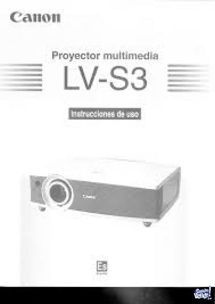 Proyector Canon LV-S3U ( Muy poco uso Igual  Nuevo )