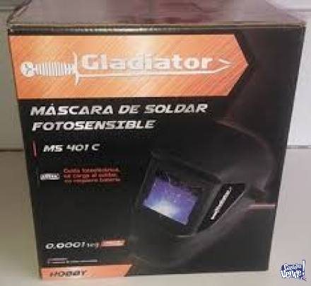 Mascara Careta Soldar Fotosensible Gladiator Ms801c