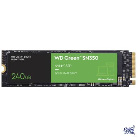 Disco SSD WD Green SN350 240GB NVMe M.2 PCIe Gen3