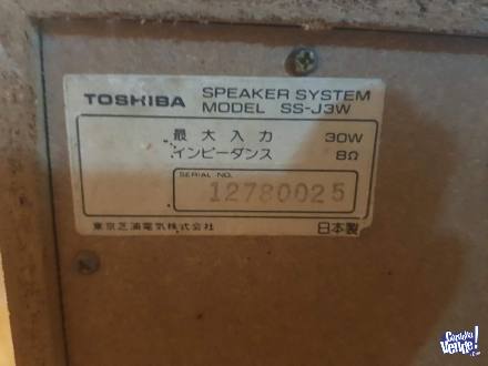 Mini Componente Toshiba Sk-02 Japones