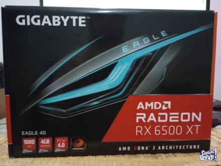 Placa GPU Rx 6500 XT Eagle Gigabyte