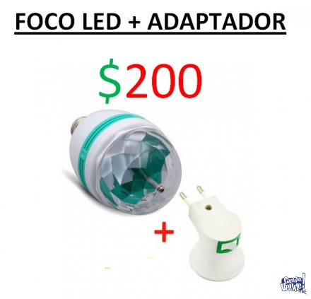 FOCO LED + ADAPTADOR