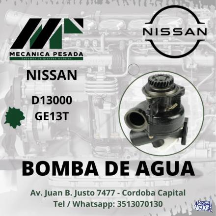 BOMBA DE AGUA NISSAN D13000 GE13T en Argentina Vende