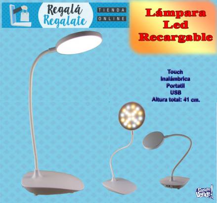 Lampara Led Touch Recargable Escritorio Velador