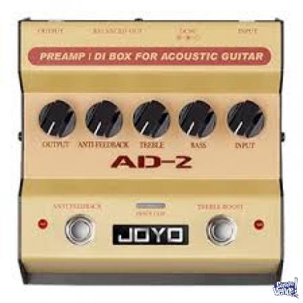 Joyo AD-2 - Caja preamplificada / DI para guitarra acústica