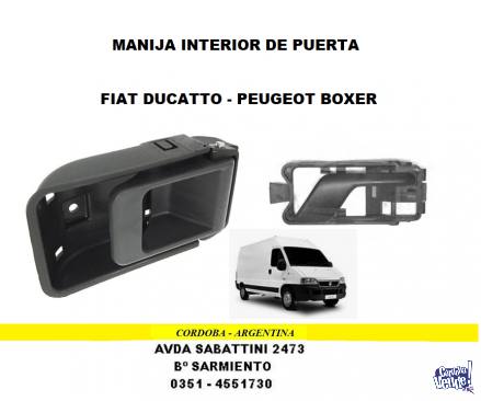 MANIJA INTERIOR DE PUERTA FIAT DUCATO - PEGUEOT BOXER