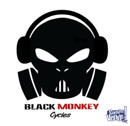 Bici chopper black monkey