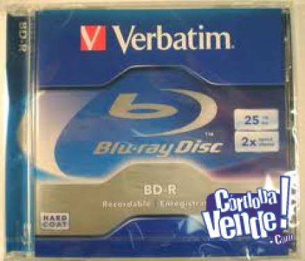 BLU RAY VIRGEN VERBATIM 25 GB 2X MADE IN JAPAN ALTA CALIDAD