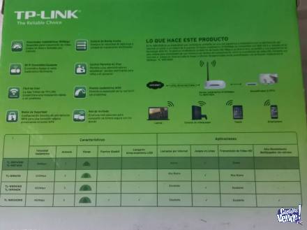 Router Inalambrico TP-LINK N 150 Mbps TL-WR740N