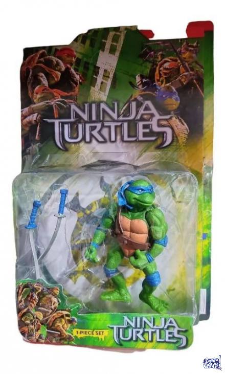 Muñecos Articulados Tortugas Ninja Blister x Unidad