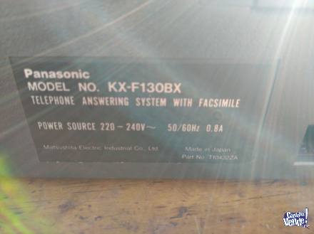 VENDE: FAX - PANASONIC CON GRABADOR DE VOZ - MODELO KX-F 130