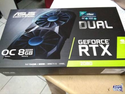 ASUS Dual GeForce RTX 2080 OC Edition Graphics Card en Argentina Vende