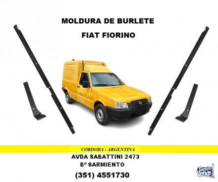 MOLDURA DE BURLETE FIAT FIORINO