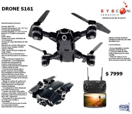 DRONE S161   CAMARA FULL HD Y  MOVIMIENTO