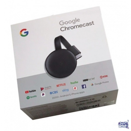 Google Chromecast 3 en Argentina Vende