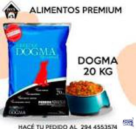 Dogma Adultos Premium x 20kg $ 22600