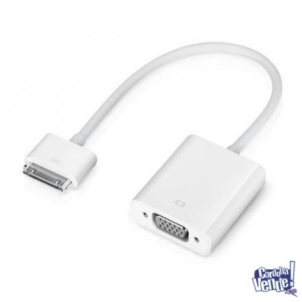 Cable Adaptador HDMI VGA Monitor iPad iPhone Mac Book Air