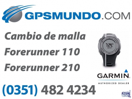 Cambio Malla Reloj Garmin Forerunner 110 210