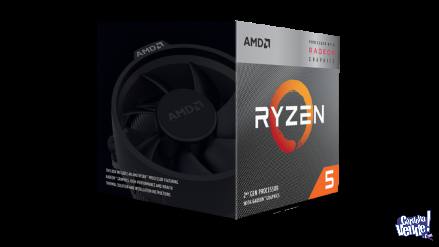 Procesador AMD Ryzen 5 3400g con grafica integrada en Argentina Vende