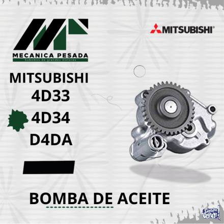 BOMBA DE ACEITE MITSUBISHI 4D33/4D34/D4DA