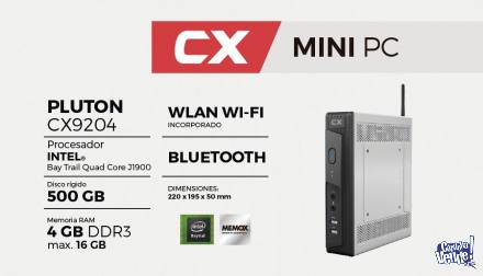 Pc Cx Mini Pluton Intel INTEL+SSD120G+4G+PAR+2SERIE Fanless