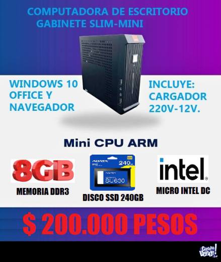 PC EXCELENTE ESTADO DESDE 120MIL PESOS - SUPER OFERTA!