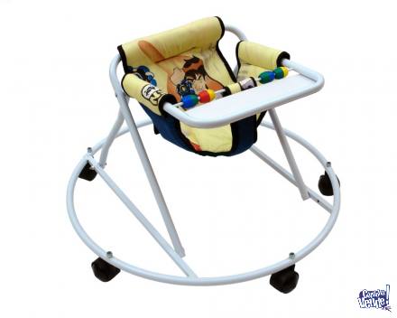 Andador Caminador Circular Bebe Niño 5 ruedas plegables! Ca