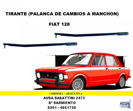 TIRANTE DE PALANCA DE CAMBIOS  FIAT 128 en Argentina Vende