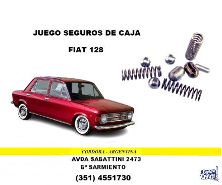 JUEGO SEGURO DE CAJA DE VELOCIDAD FIAT 128