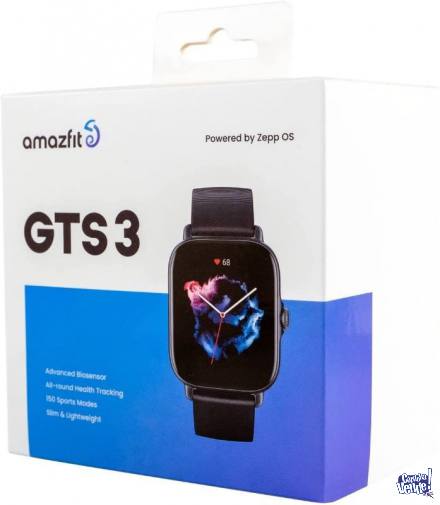 Amazfit Reloj inteligente GTS 3 AMOLED de 1.75 frecuenccia