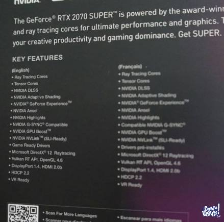 EVGA GeForce RTX 2070 SUPER KO GAMING 8GB GDDR6 Dual Fans