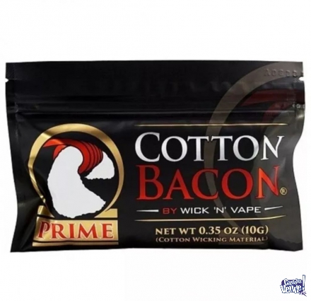 Cigarrillo Electronico Algodon Cotton Bacon Wich N Vape 10 Gr Original