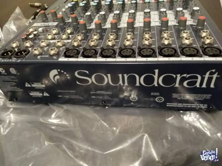 Consola de sonido 10 canales - Souncraft - Como Nueva