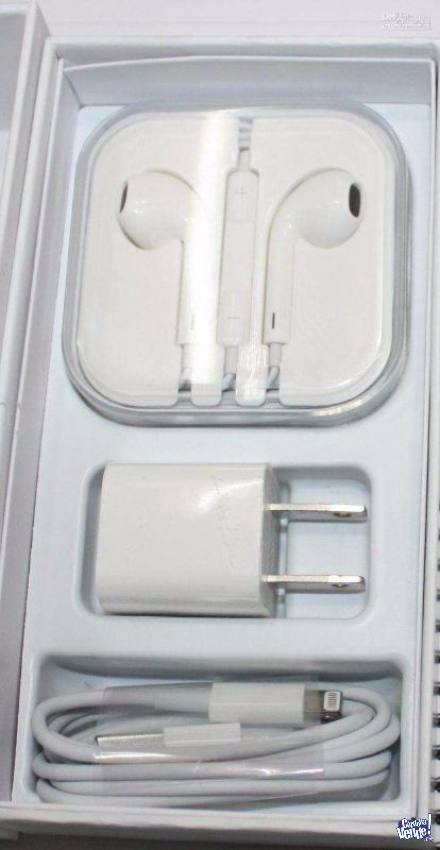 Kit accesorios Apple ORIGINALES - Lightning Cargador Earpods
